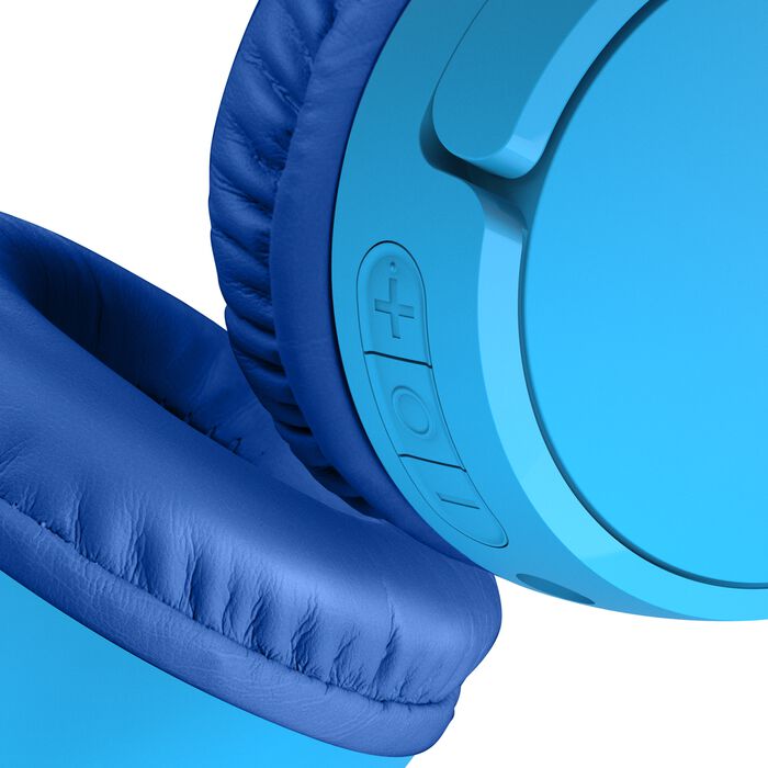 Belkin headphones controls close up
